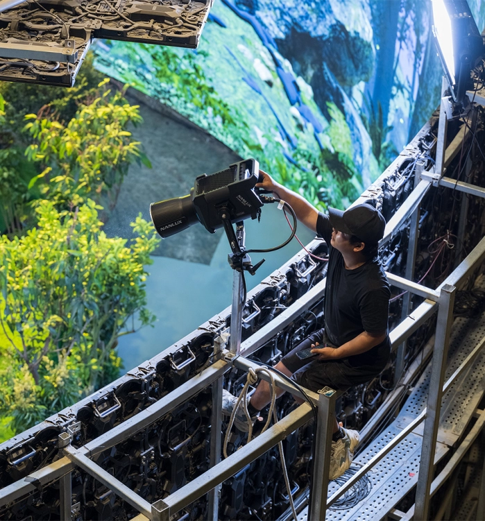 Zestaw NANLUX Evoke 900C z lampą punktową FL-35YK