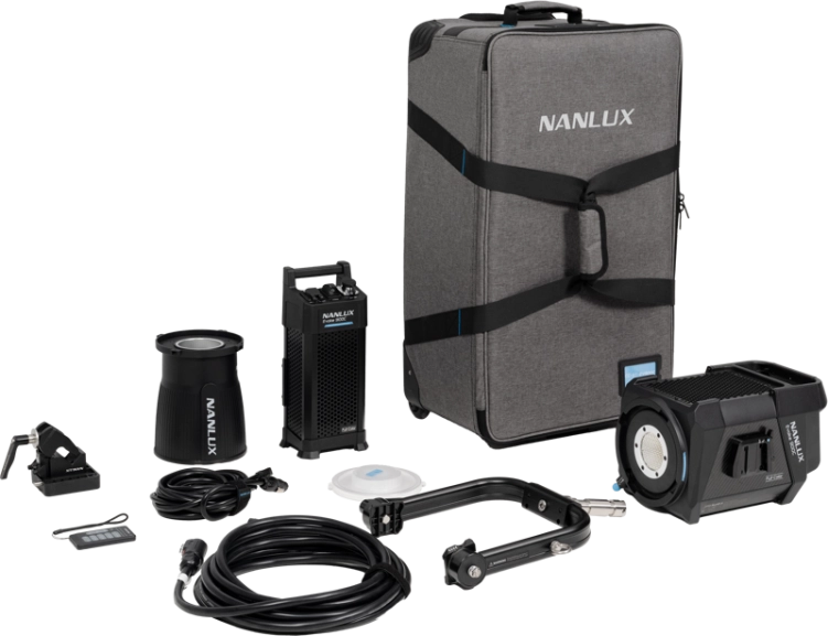 Lampa Nanlux Evoke 900C reflektor z walizka na kółkach
