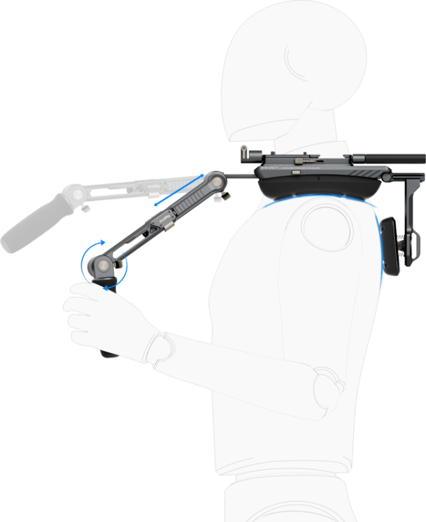 Rig naramienny SmallRig 4181 HawkLock Shoulder Rig Pro SR007