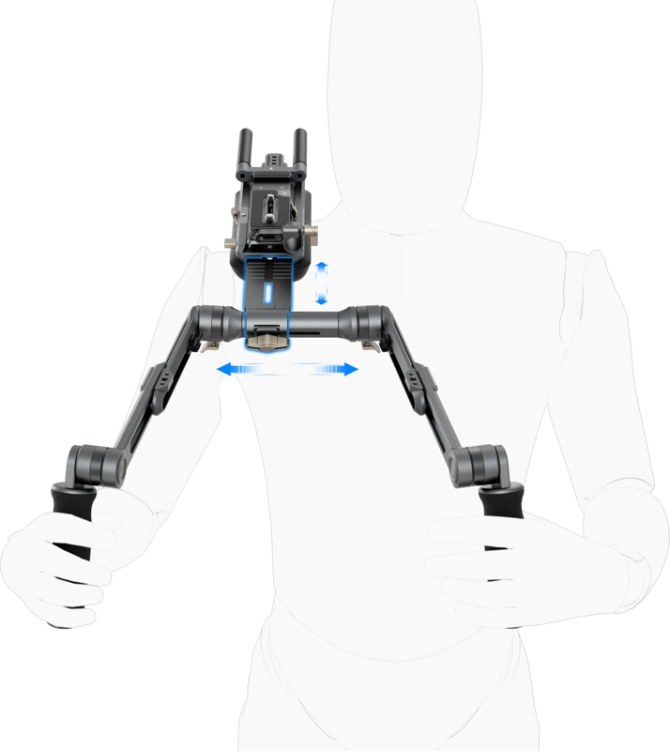 Rig naramienny SmallRig 4181 HawkLock Shoulder Rig Pro SR007
