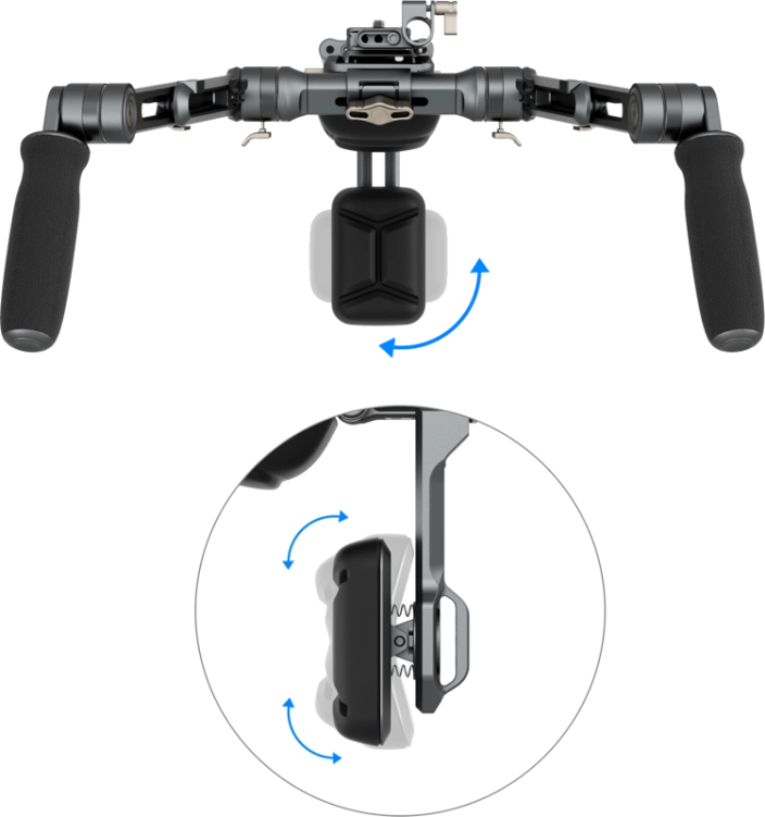 Rig naramienny SmallRig 4181 HawkLock Shoulder Rig Pro SR007
