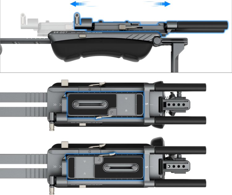 Rig naramienny SmallRig 4181 HawkLock Shoulder Rig Pro SR007