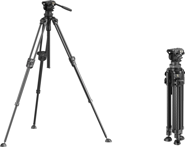Statyw wideo SmallRig 4420 Lightweight wideo z włókna węglowego AD-50 Pro