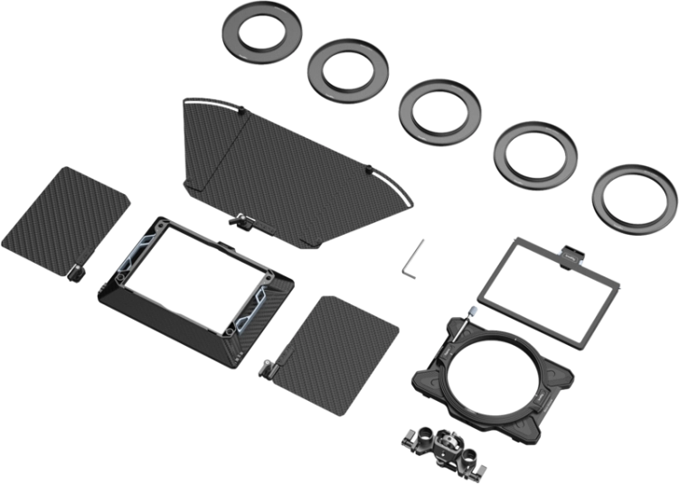Zestaw SmallRig 3641 Lightweight Multifunctional Modular Matte Box (114mm) Basic