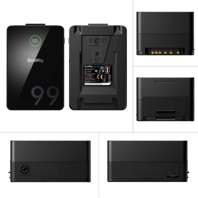 Zestaw SmallRig 5047 VB99 Pro mini V mocowanie Battery (4292 + 3016)
