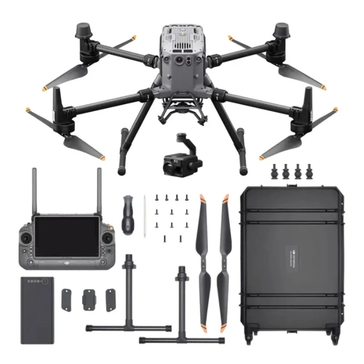 Dron z kamerą termowizyjną DJI Matrice 350 RTK + Zenmuse H20T + DJI CARE