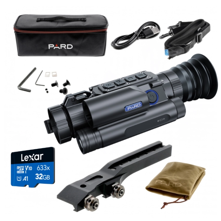 Celownik noktowizyjny z dalmierzem PARD NV-008SP2 50 mm 940 nm LRF ZESTAW