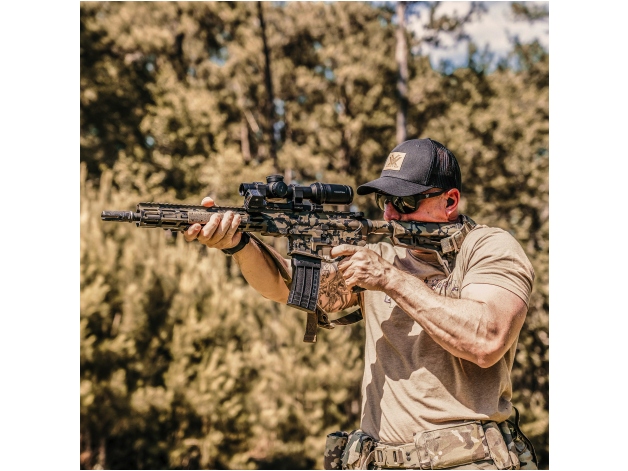 Kolimator Vortex Defender-ST Solar 3 MOA w akcji