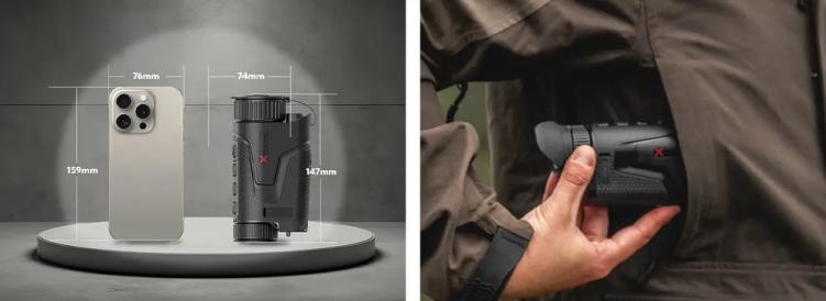 Monokular termowizyjny Nocpix Lumi H35R