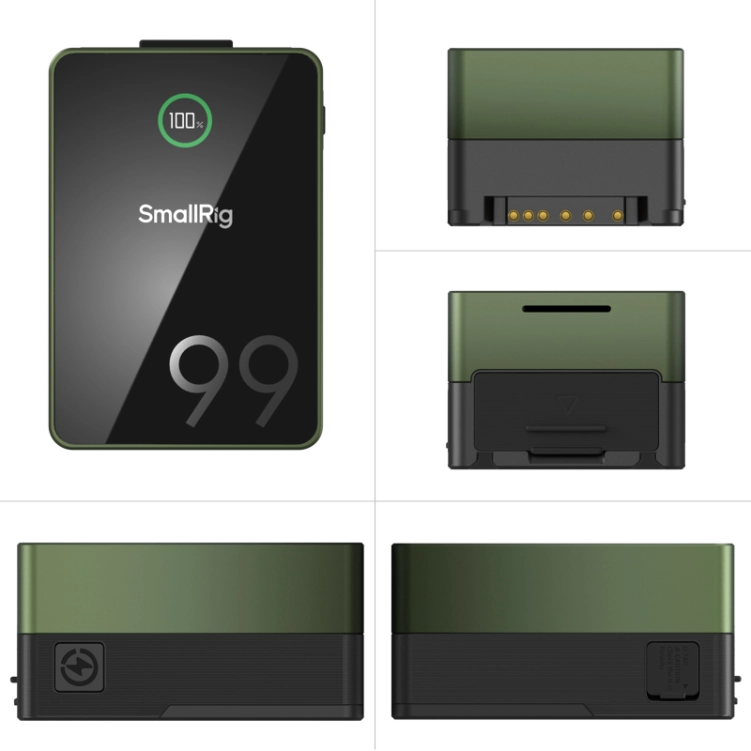 Produkt SmallRig 4974 VB99 Pro mini V mocowanie Battery Green