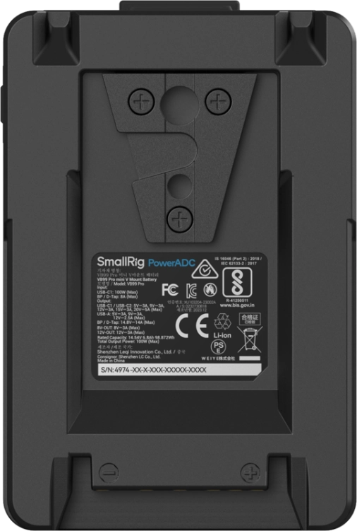 Produkt SmallRig 4974 VB99 Pro mini V mocowanie Battery Green