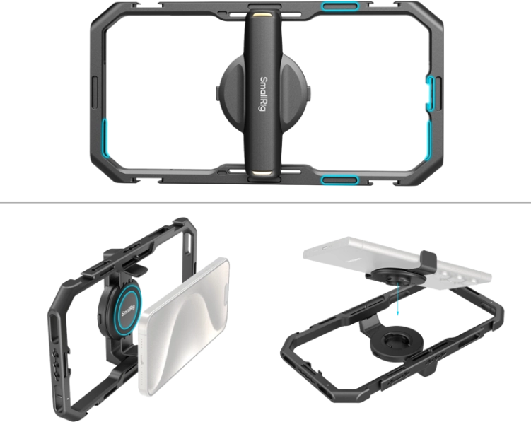 Zestaw SmallRig 4704 All-in-One wideo do Smartphone Creators Qucik Pro Edition