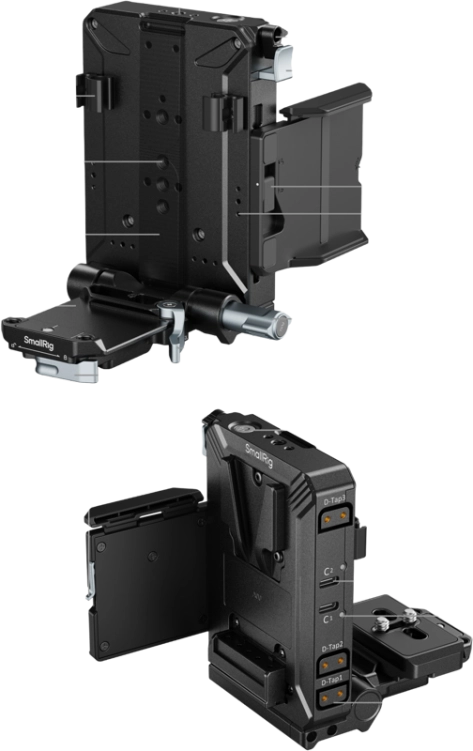 Zestaw płyt montażowych SmallRig 5227 V-Mount