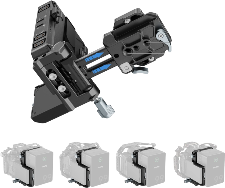 Zestaw płyt montażowych SmallRig 5227 V-Mount