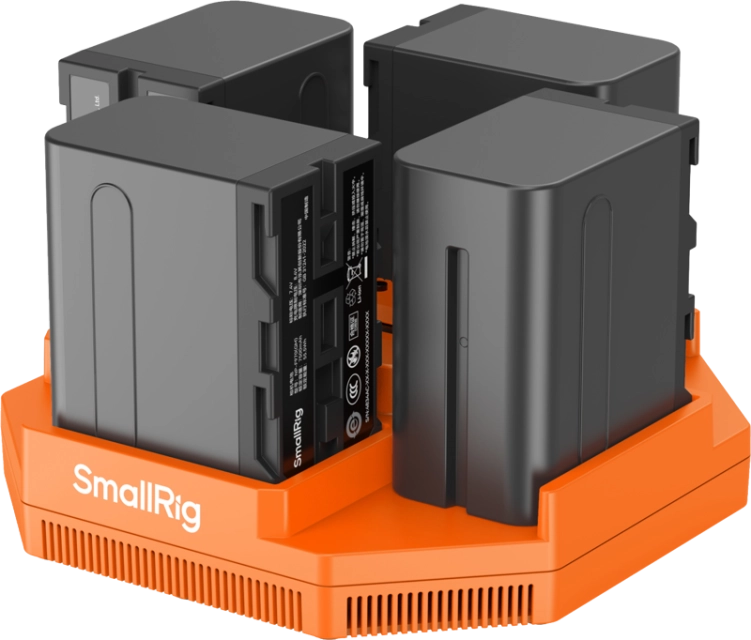 Akumulator SmallRig 4834 NP-F970 4-Channel Camera Battery Charger & 4-Battery zestaw
