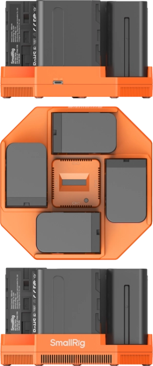Akumulator SmallRig 4834 NP-F970 4-Channel Camera Battery Charger & 4-Battery zestaw