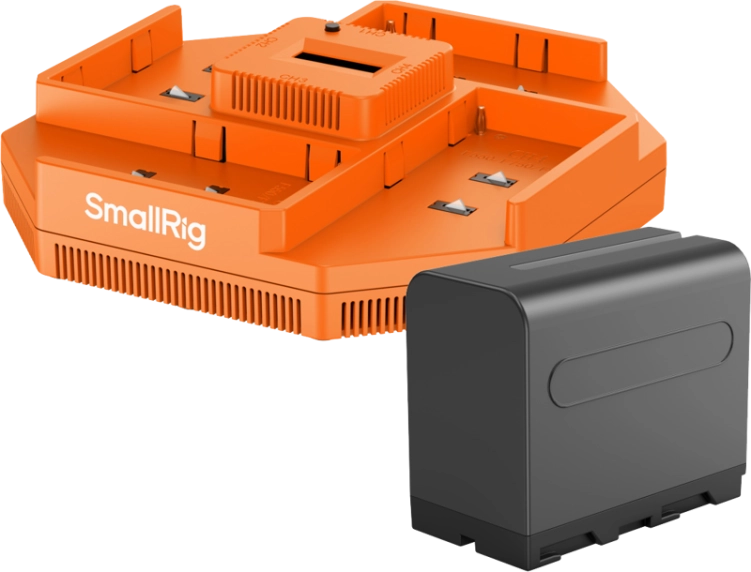 Akumulator SmallRig 4834 NP-F970 4-Channel Camera Battery Charger & 4-Battery zestaw