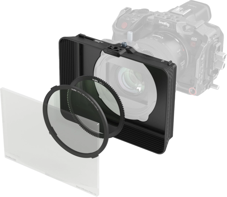 Zestaw SmallRig 4411 Matte Box z Adjustable Clamp i VND