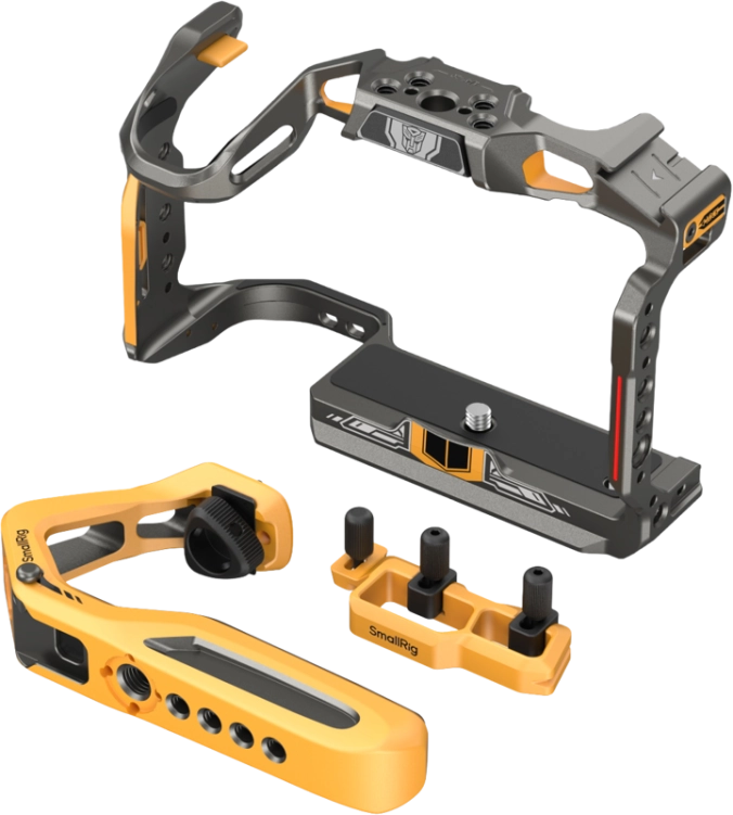 Zestaw klatki SmallRig 5608 Black Mamba do Canon EOS R5 Mark II (BumbleBee Edition)