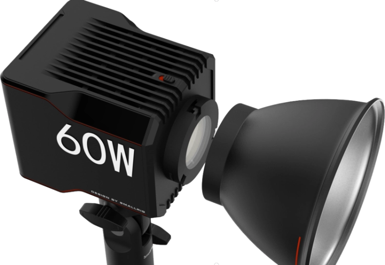 Lampa LED SmallRig 4376 LED wideo Light COB RC 60B z Powerbank Clamp