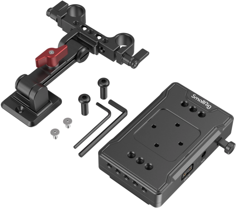 Płyta montażowa SmallRig 3499 płyta/adaptor akumulatora V-mocowanie (Basic Version) z Extension Arm