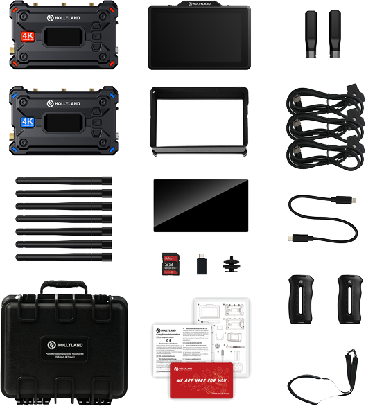 Monitor Hollyland Pyro 5 & S wideo Transmission & Monitoring zestaw