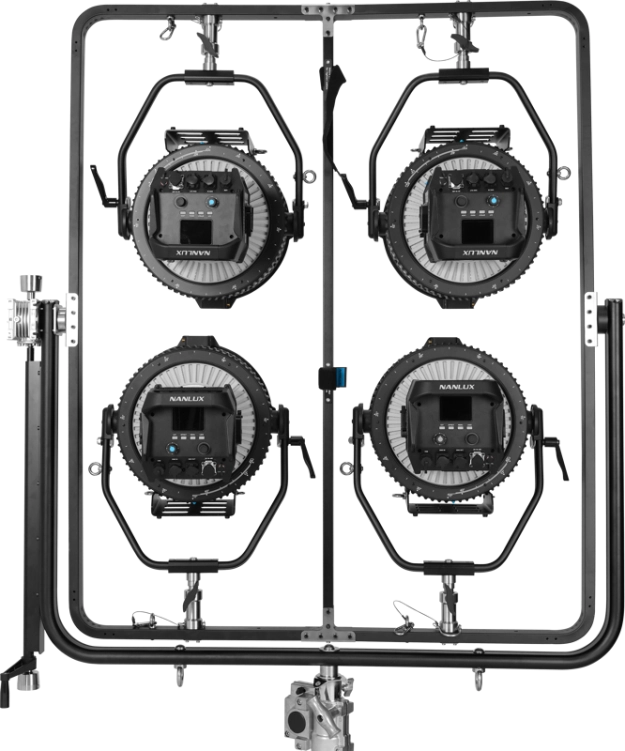 Lampa Nanlux Evoke Four-light rama z trzpień junior