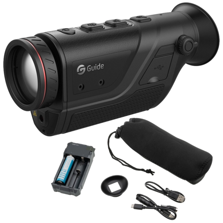 Monokular termowizyjny Guide TD210 zestaw