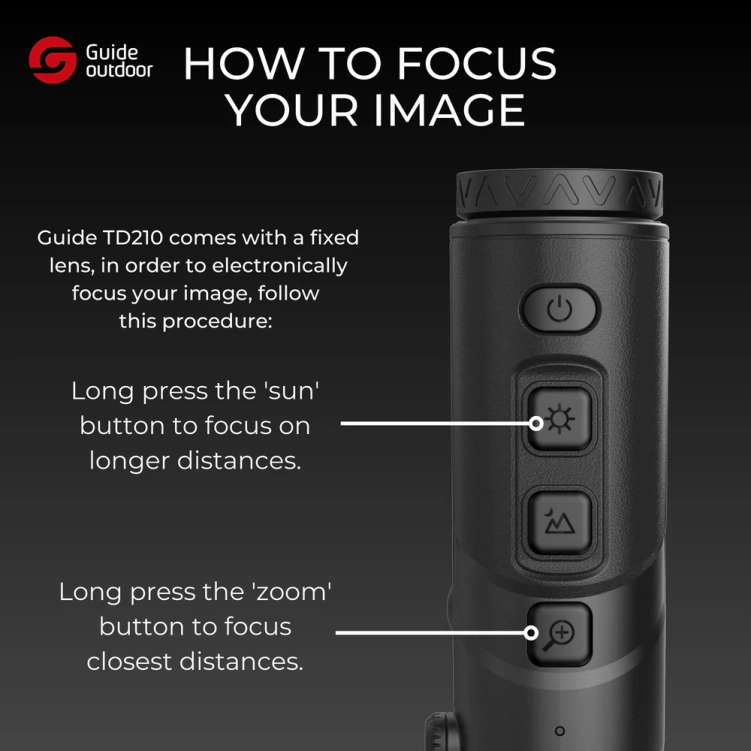 Monokular termowizyjny Guide TD210