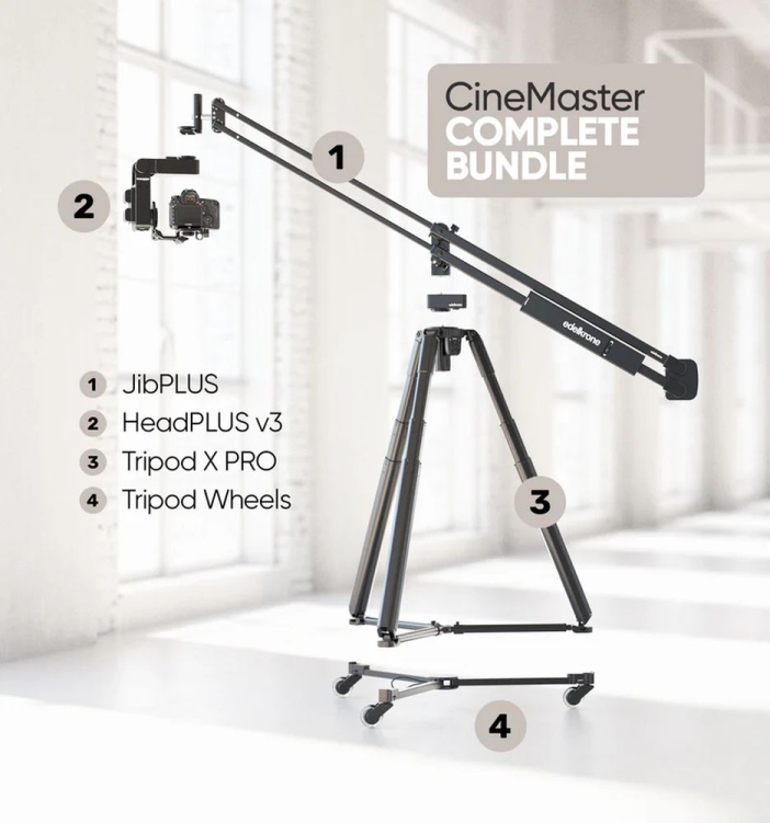 Edelkrone CineMaster Bundle - Complete (HeadPLUS PRO)