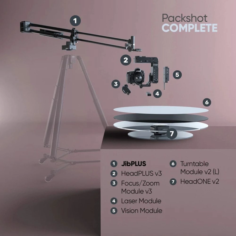 Edelkrone PackShot Bundle - JibPLUS - Complete