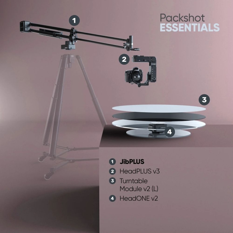 Edelkrone PackShot Bundle - JibPLUS - Essentials