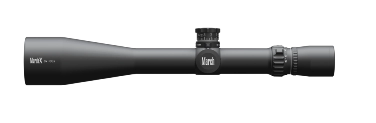 Luneta celownicza March 8-80x56 SFP D80V56TM