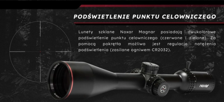 Luneta celownicza Noxar Magnar PRO 2,5-20x56