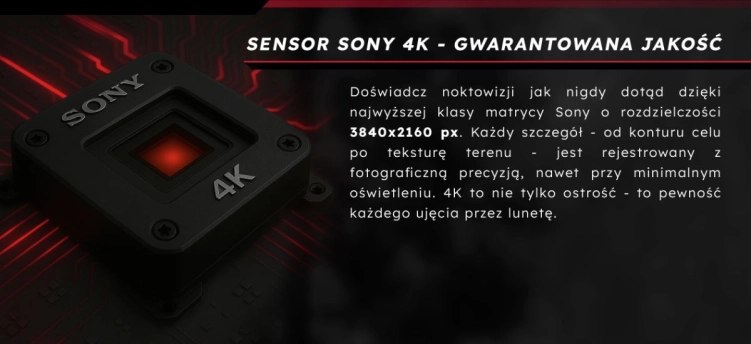 Celownik noktowizyjny z dalmierzem Noxar Sidar 4K