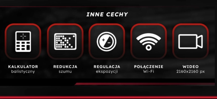 Celownik noktowizyjny z dalmierzem Noxar Sidar 4K