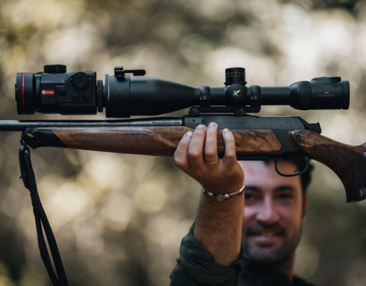 Nasadka termowizyjna z dalmierzem Guide TB650P 2.0