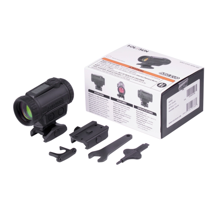 Kolimator Holosun ARO EVO Red Dot 2 MOA SOLAR PANEL