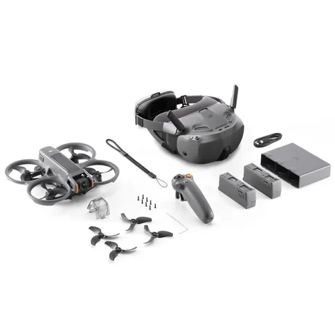 Dron DJI Avata 2 Fly Smart Combo (trzy baterie, Gogle N3)