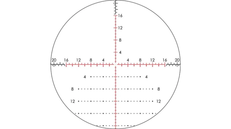 Luneta celownicza Vortex Razor III HD 4-24x44 FFP 34 mm AO EBR-7D MOA