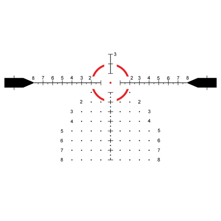 Luneta celownicza Eotech Vudu 4-12x36 FFP MR5