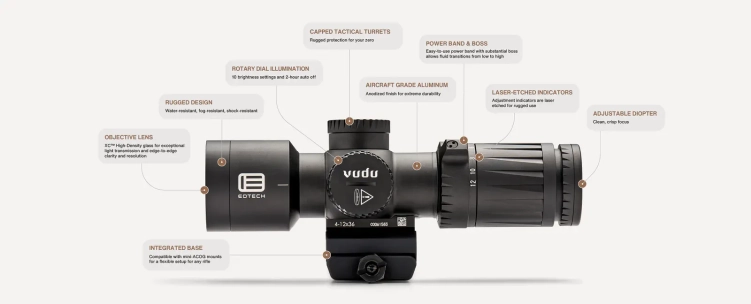 Luneta celownicza Eotech Vudu 4-12x36 FFP
