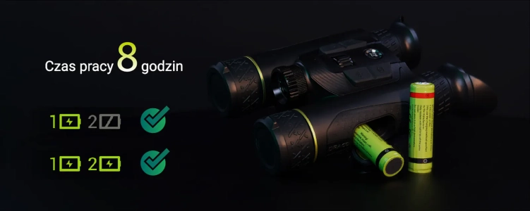 Lornetka termowizyjna z dalmierzem Pixfra Draco D225-4K