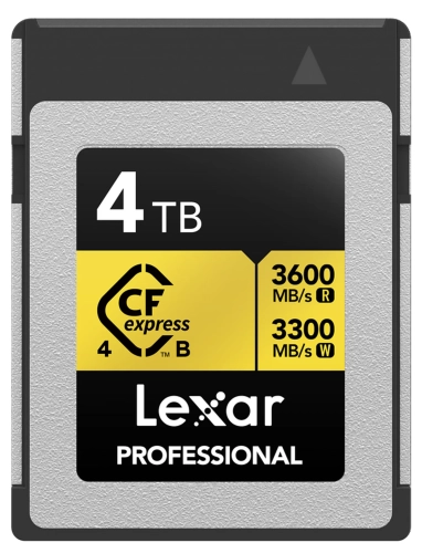 Karta pamięci Lexar CFexpress 4.0 GOLD 4TB Type B (R3600/W3300)
