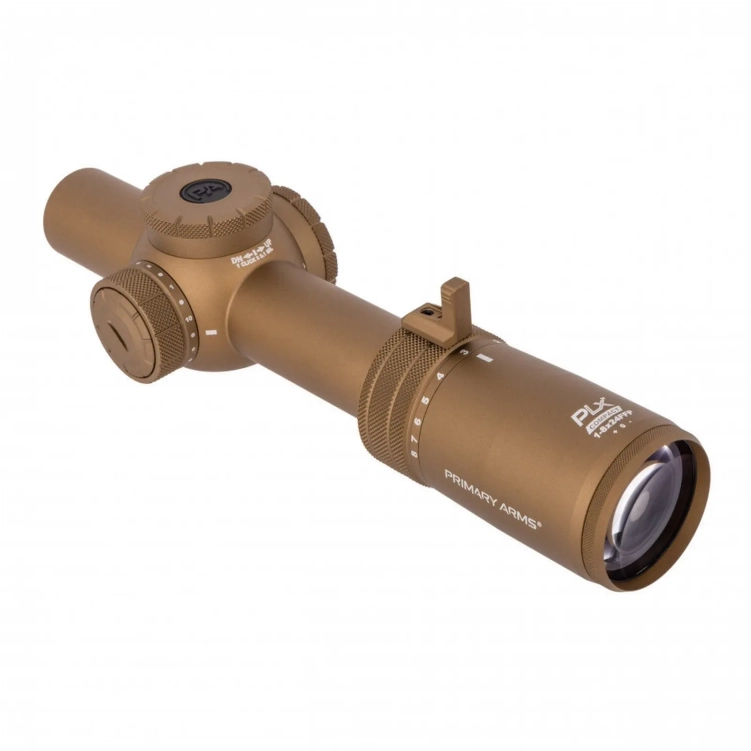 Luneta celownicza Primary Arms Compact PLx-1-8x24 mm FFP iR ACSS Nova Reticle FDE