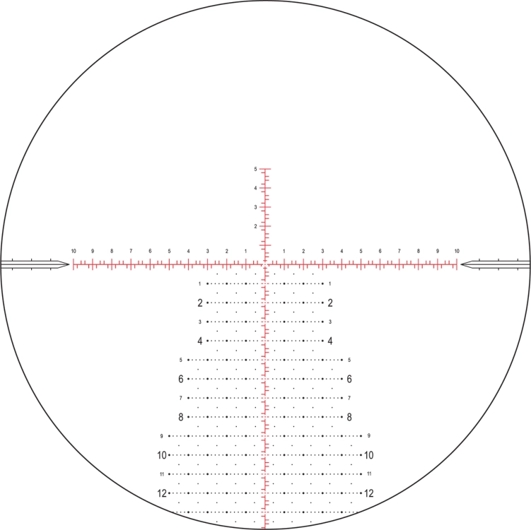 Luneta celownicza Nightforce NX6 6-36x56 F1 MIL-XT C747