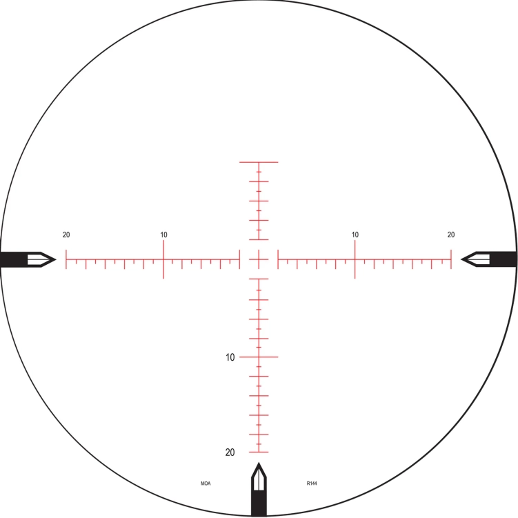 Luneta celownicza Nightforce NX6 4-24x50 MOAR C739