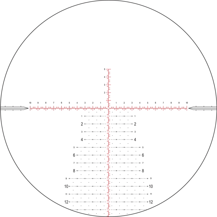 Luneta celownicza Nightforce NX6 3-18x50 F1 MIL-XT C735