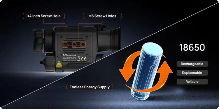 Monokular termowizyjny RIX STRIDE ST3 LITE 3W1
