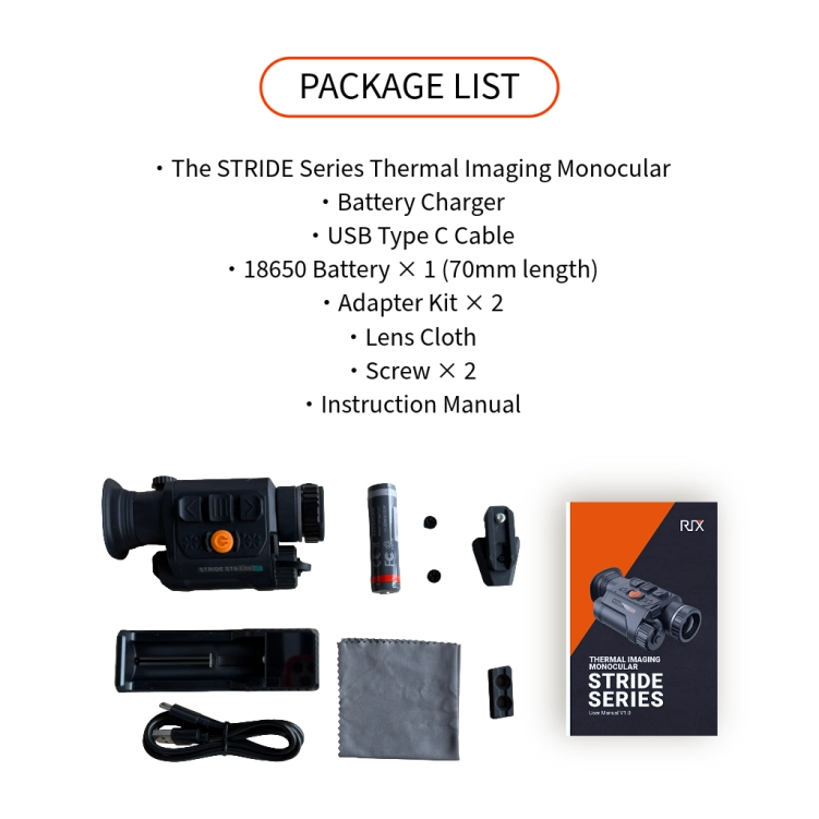 Monokular termowizyjny RIX STRIDE ST6 LITE 3W1